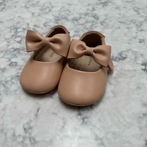 Felix & flora baby nude baby dress shoes